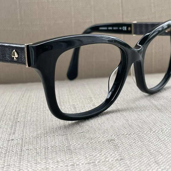 Kate Spade Women Eyeglasses JOHANNA Black Glasses Frane 53[]17 140 - Picture 2 of 11